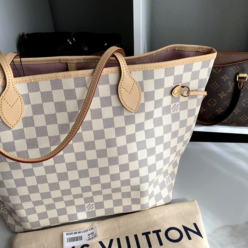 BOLSA LOUIS VUITTON NEVERFULL COURO - REPLICA ITALIANA NEVERFULL