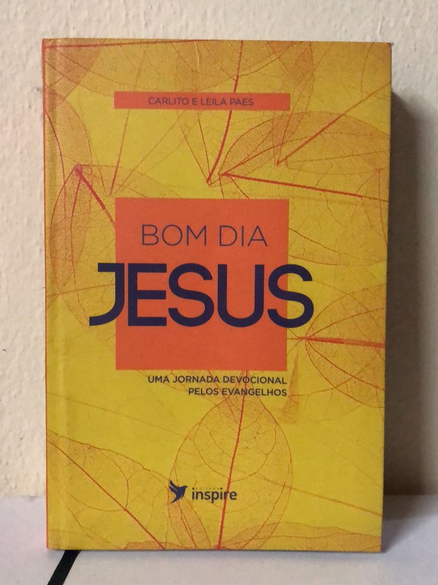 Bom Dia Jesus do Pastor Carlito Paes | Livro Editora Inspire Usado 43480705  | enjoei