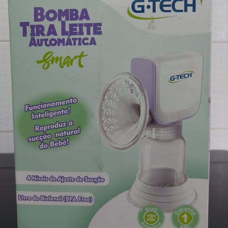 Bomba Tira-Leite Materno Automática Smart G-Tech, Item Infantil G Tech  Usado 71532853