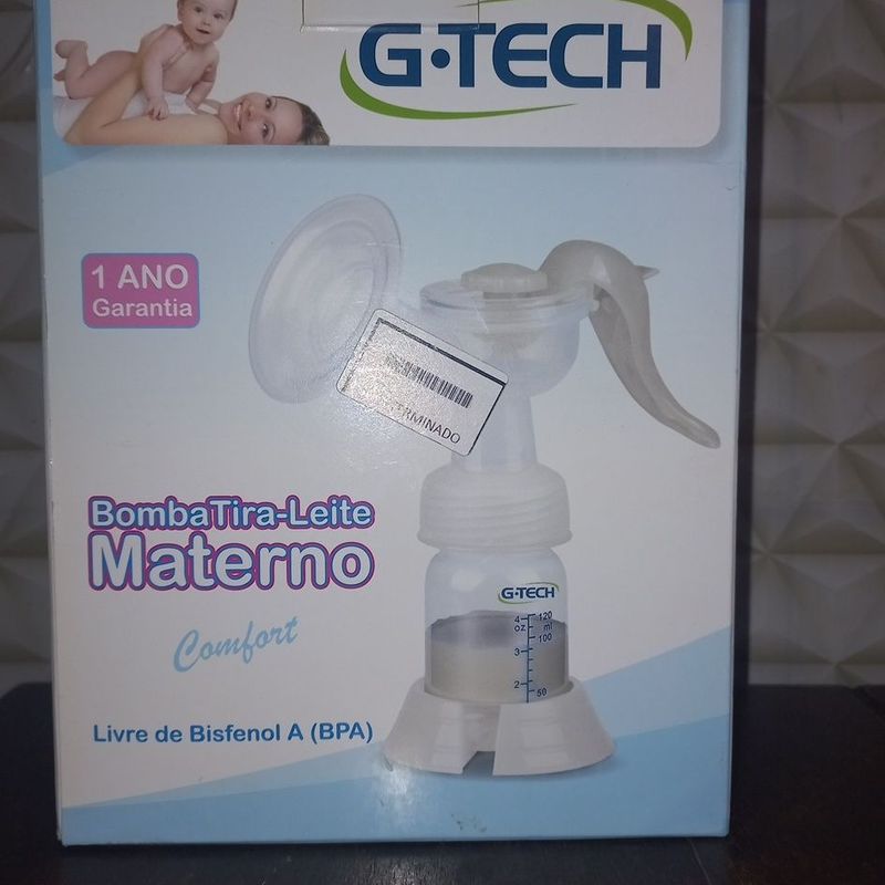 Bomba De Tira Leite Materno Confort - G-Tech