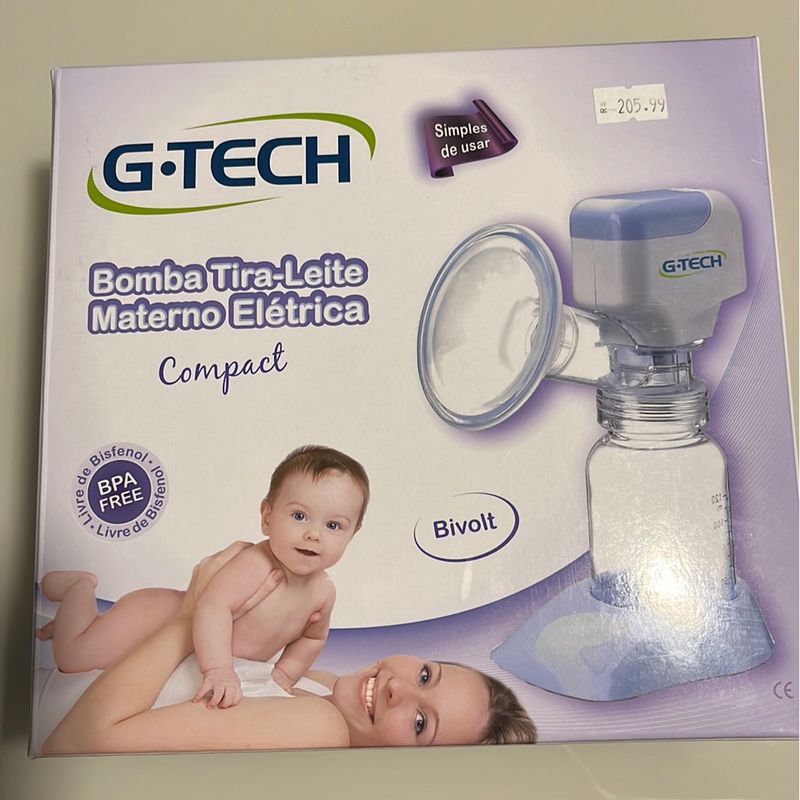 Bomba Tira-Leite Materno Elétrica G-Tech
