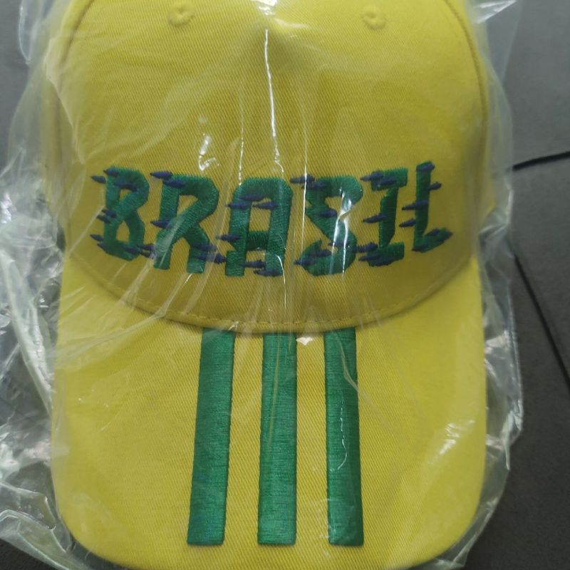 Boné Adidas Brasil Original Adidas Nunca Usado 109424063 enjoei