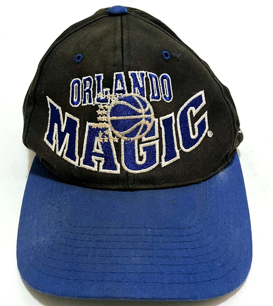 Boné Antigo Nba Orlando Magic Time Basquete Original Dos Anos 90 Preto ...