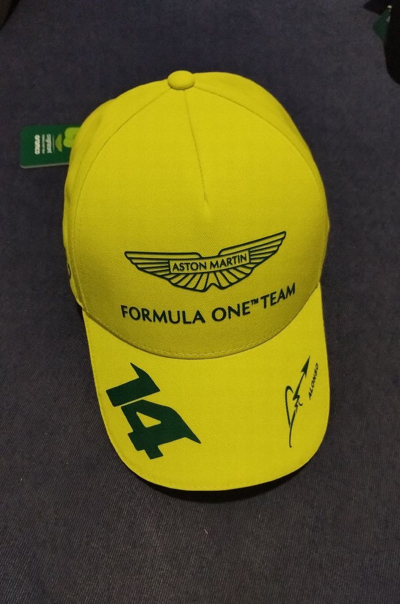 Boné Aston Martin F1 Original (fernando Alonso) 97993640 | enjoei