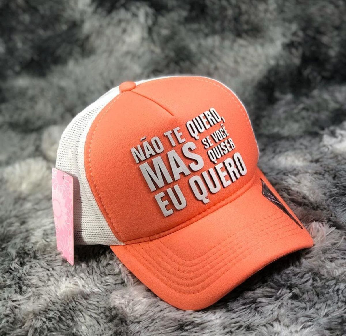 Boné Feminino Aba Curva Frase | Chapéu Feminino Planet Girls Nunca ...