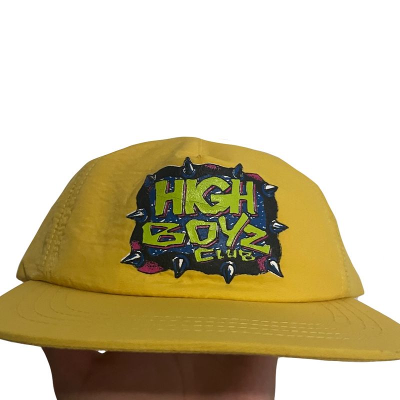 Boné High Company 6 Panel Logo Amarelo