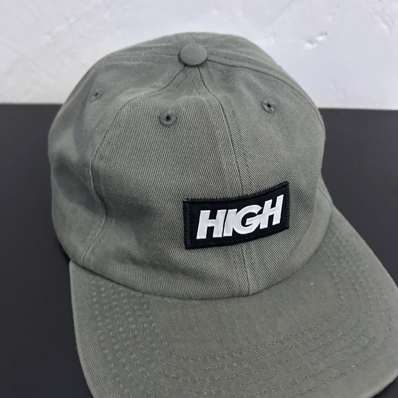 Boné High Company 6 Panel Logo Amarelo