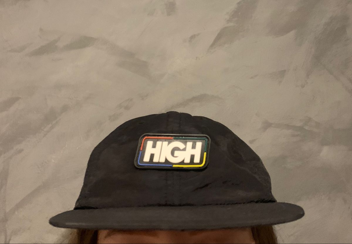 Boné High Company 6 Panel Logo Amarelo