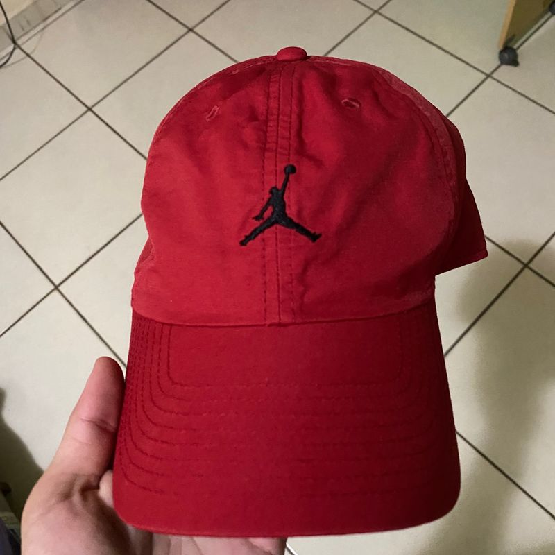 Boné jordan hot sale vermelho