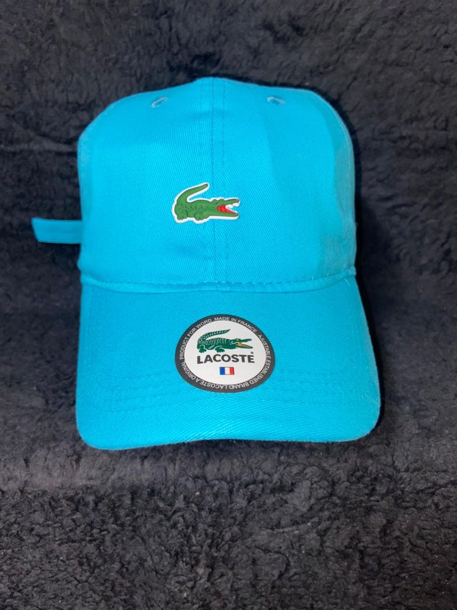 Bone Lacoste Sport Azul Claro Lacoste Nunca Usado Enjoei