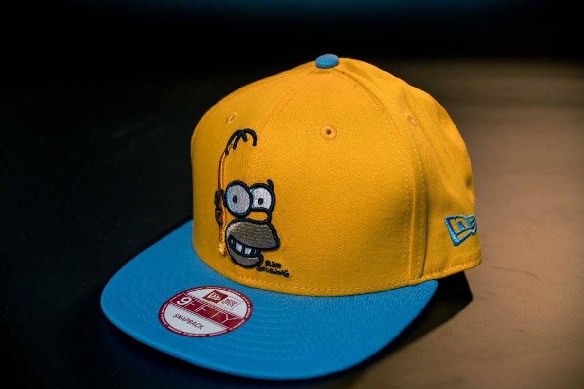 new era cap simpsons