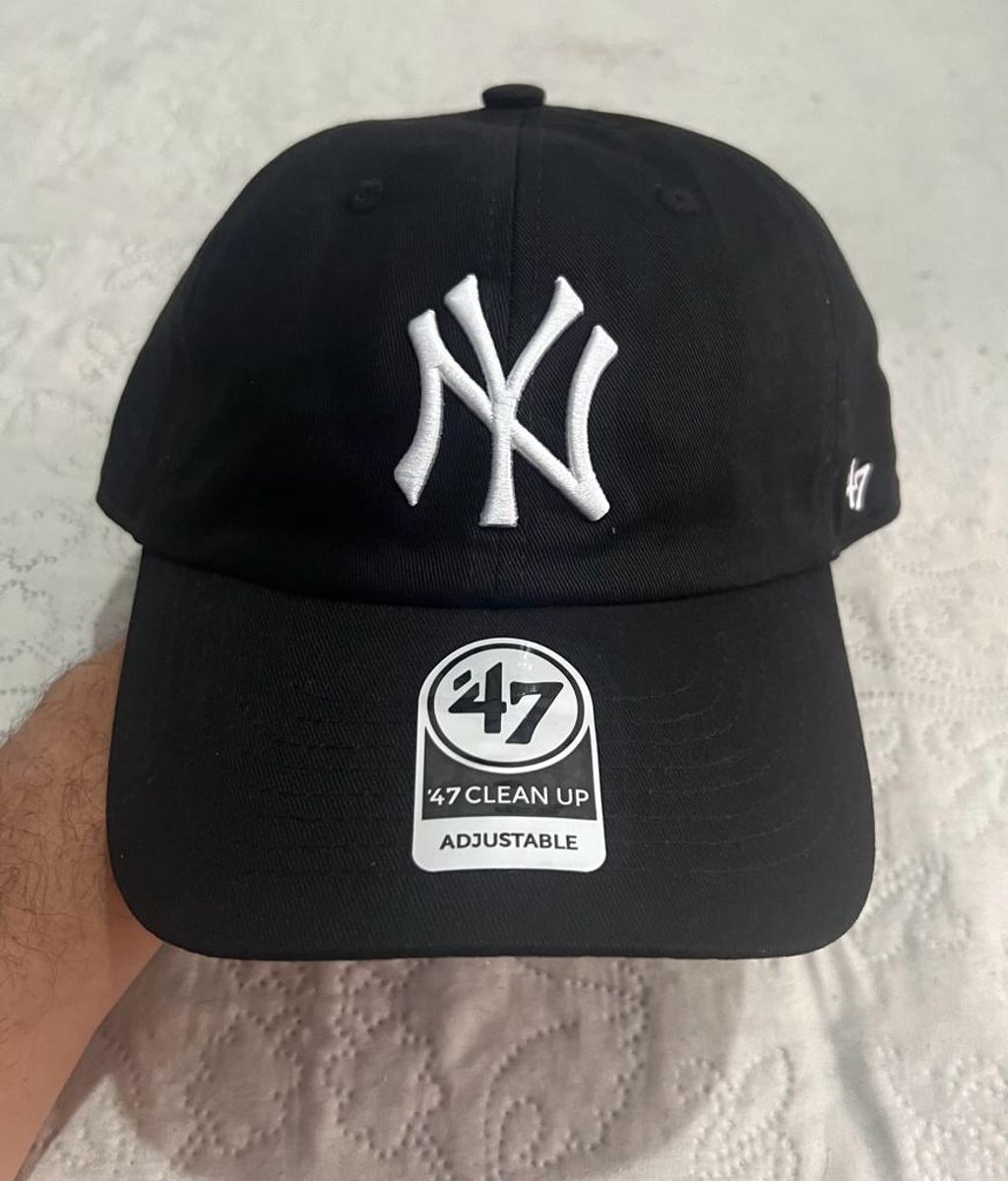 New York Yankees Mvp Bone Adjustable - 47 Brand