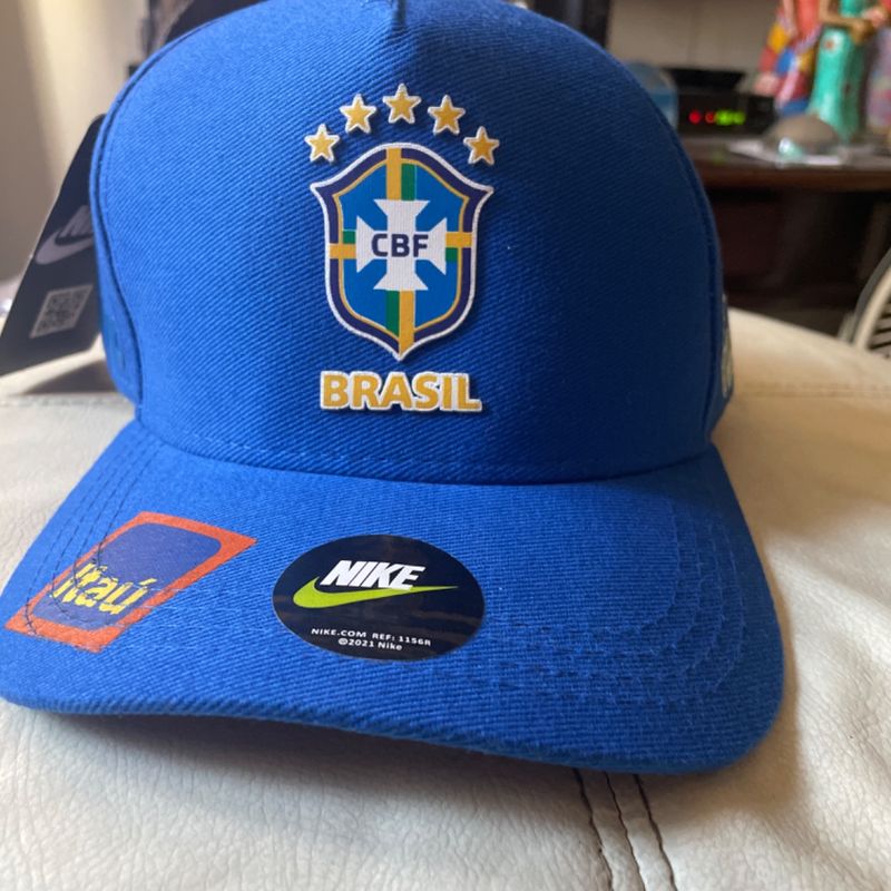 Boné Nike Original Cbf Seleção Brasileira Futebol, Roupa Esportiva  Masculino Nike Nunca Usado 86168124