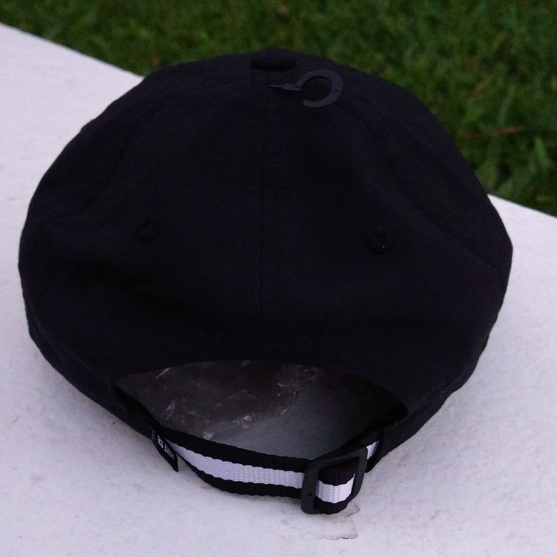 Bon Nike Sb Logo Tactel Desconstru do 5 Panel Strapback Preto