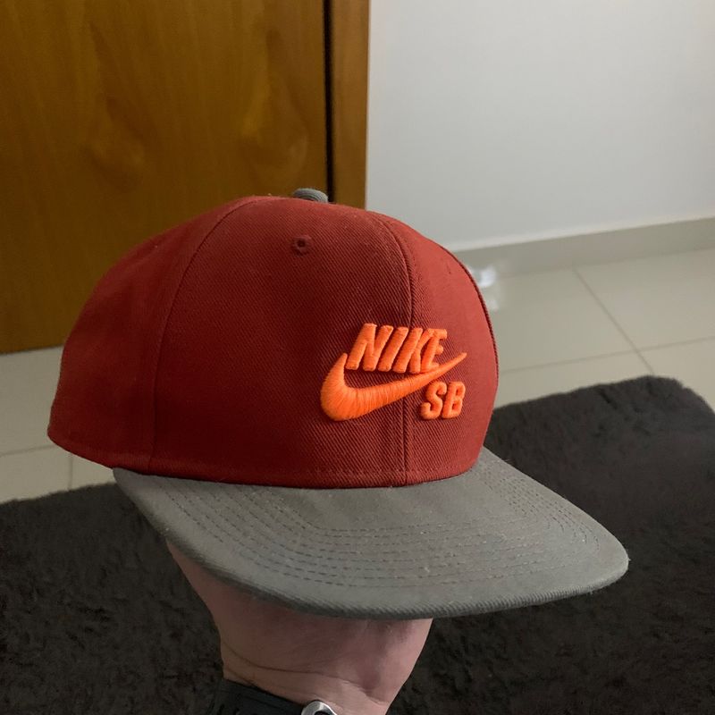 Boné nike clearance sb vermelho