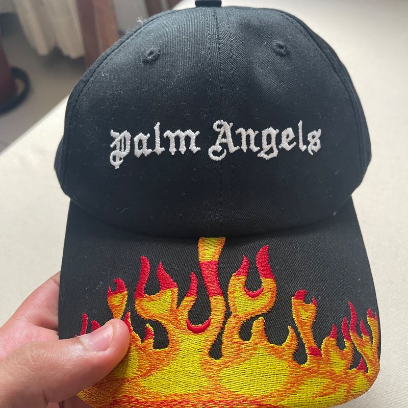 Boné Palm Angels Flame | Usado 106584325 | enjoei