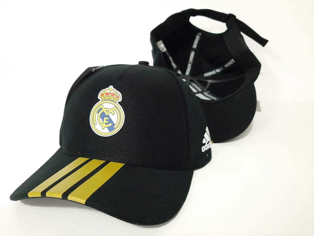 boné real madrid preto