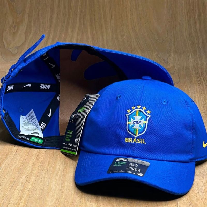 Bone nike hot sale seleção brasileira azul