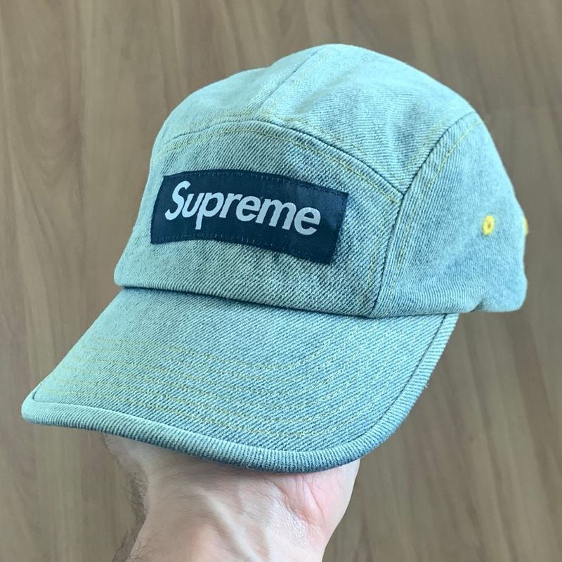 【希少】Supreme 23SS Denim Camp Cap Indigo Bone Supreme Denim Camp Cap (Ss23) Dirty Indigo | Supreme Nunca