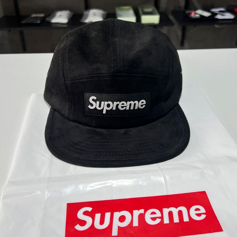 【n】　supreme surplus 5-panel black Boné 5 Panel Supreme 'Washed Chino' Preto | LK Sneakers