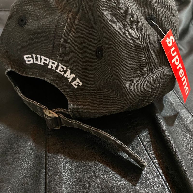 値下げ！　supreme License Plate 6-Panel ブラック Boné Supreme License Plate 6-Panel | Supreme Nunca Usado 135542492
