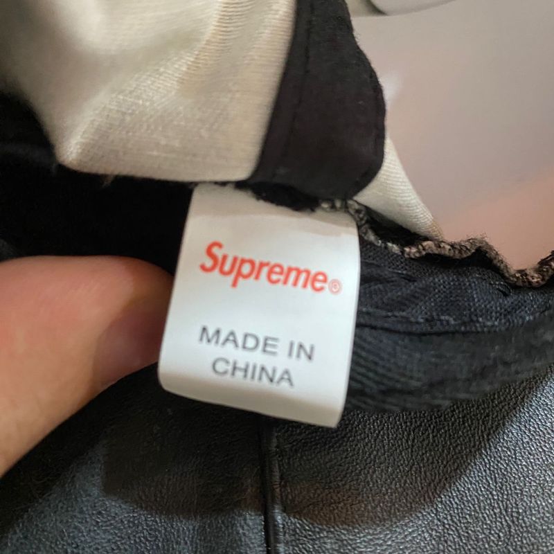 Boné Supreme License Plate 6-Panel | Supreme Nunca Usado 135542492