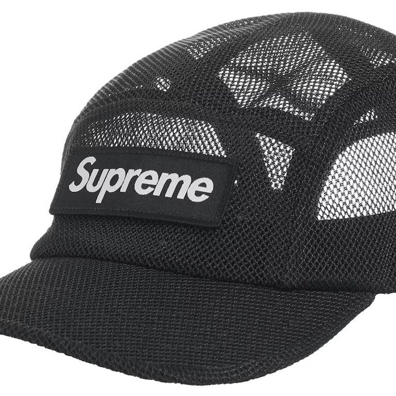 Bone Supreme Mesh Cordura Camp Cap Black | Supreme Nunca Usado