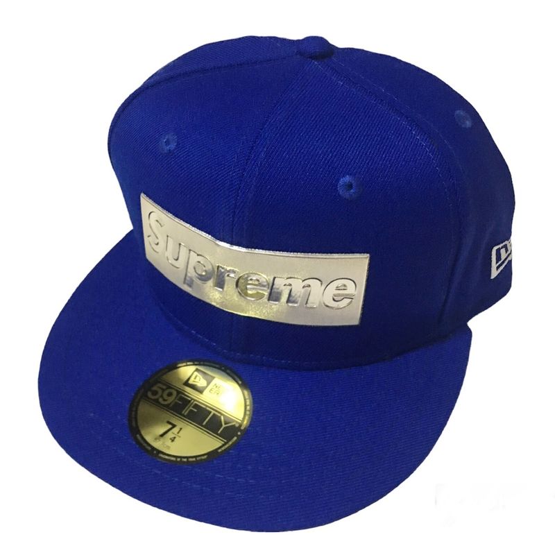 Supreme Metallic Box Logo New Era 7 1/4-