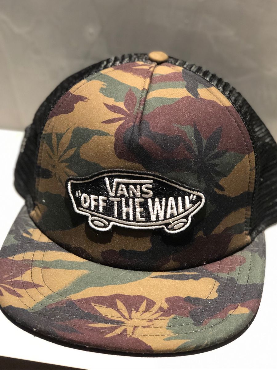 bone vans camuflado