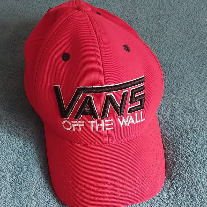 Boné 2024 vans vermelho