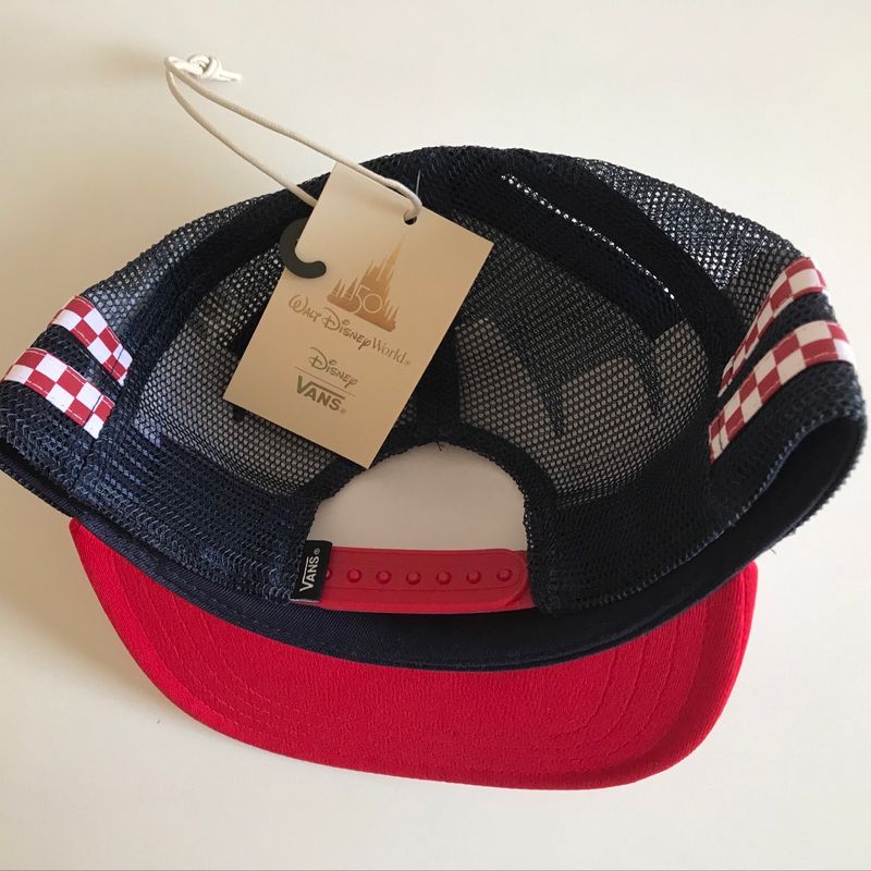 Boné Vans Walt Disney World Flórida Original Disney Nunca Usado