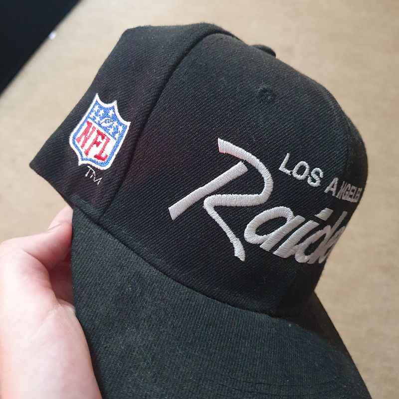 Boné Vintage Los Angeles Raiders Anos 90 | Raiders Usado 93160940