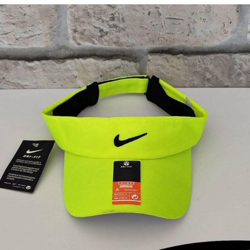 Viseira nike hot sale neon