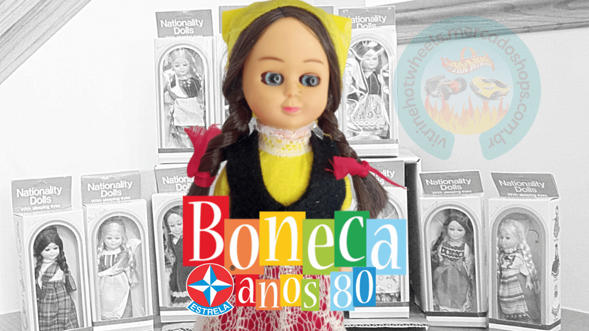 Antiga boneca Doll estrela 29cm anos 80 ( ler descrição