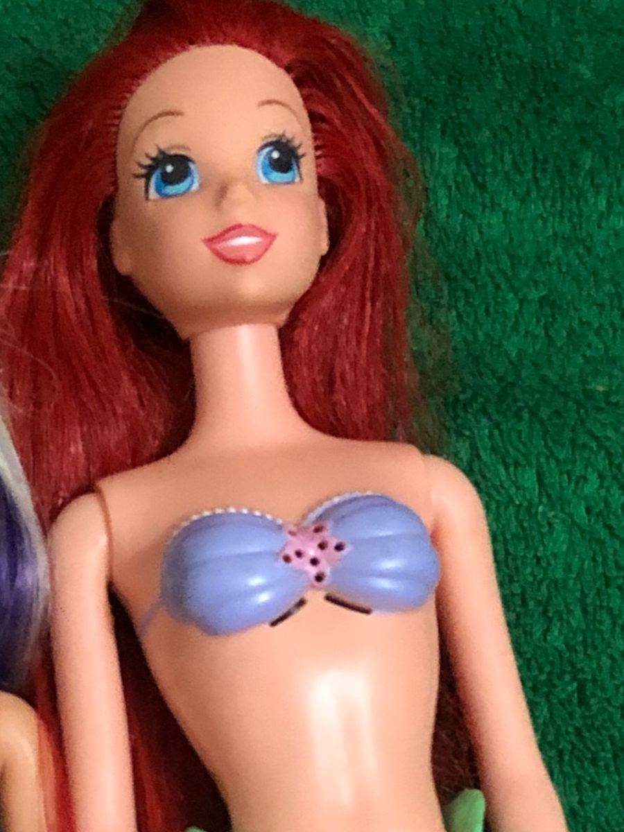 Boneca Ariel Defeituosa Brinquedo Barbie Usado Enjoei