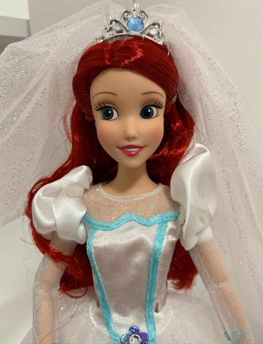 Boneca Ariel Noiva Disney Park Brinquedo Disney Nunca Usado Enjoei