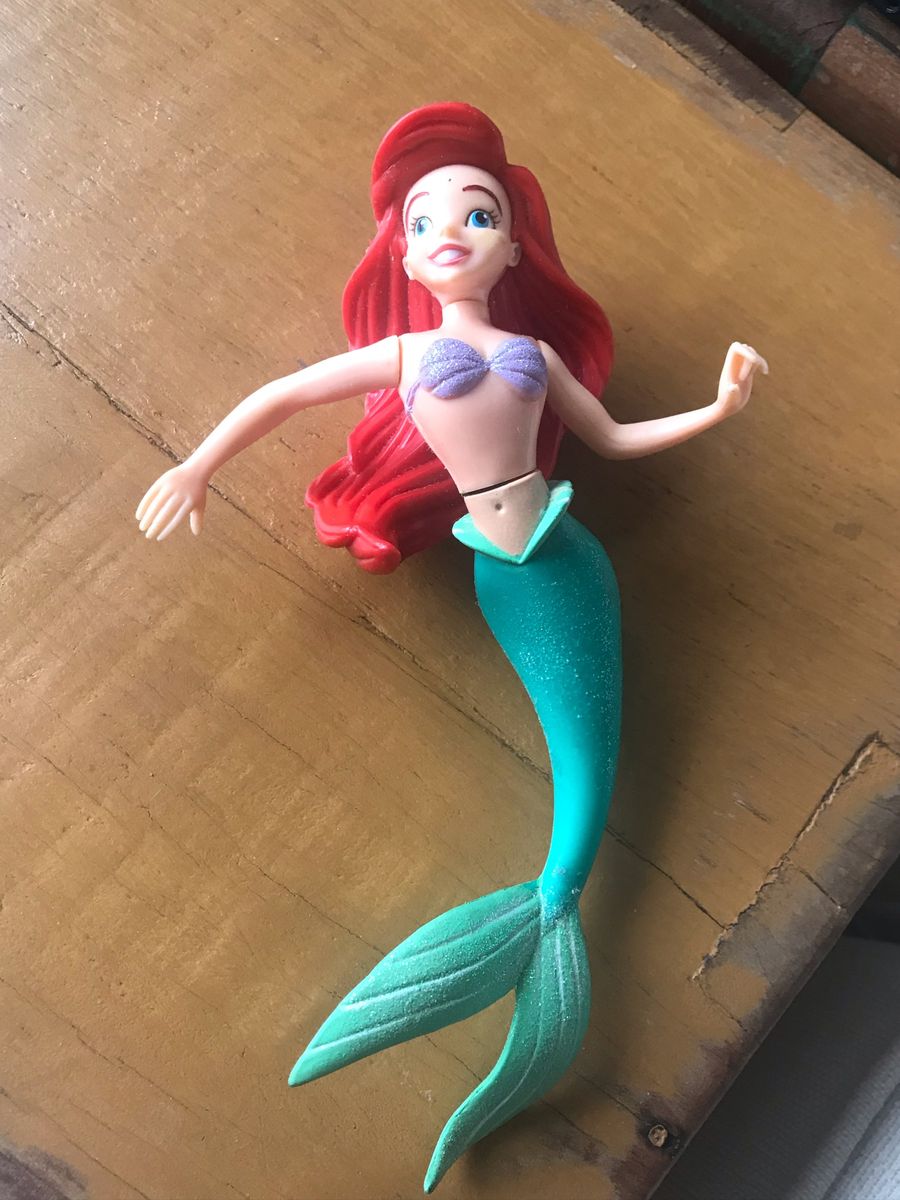 Boneca Ariel Oficial Da Disney Brinquedo Disney Usado Enjoei