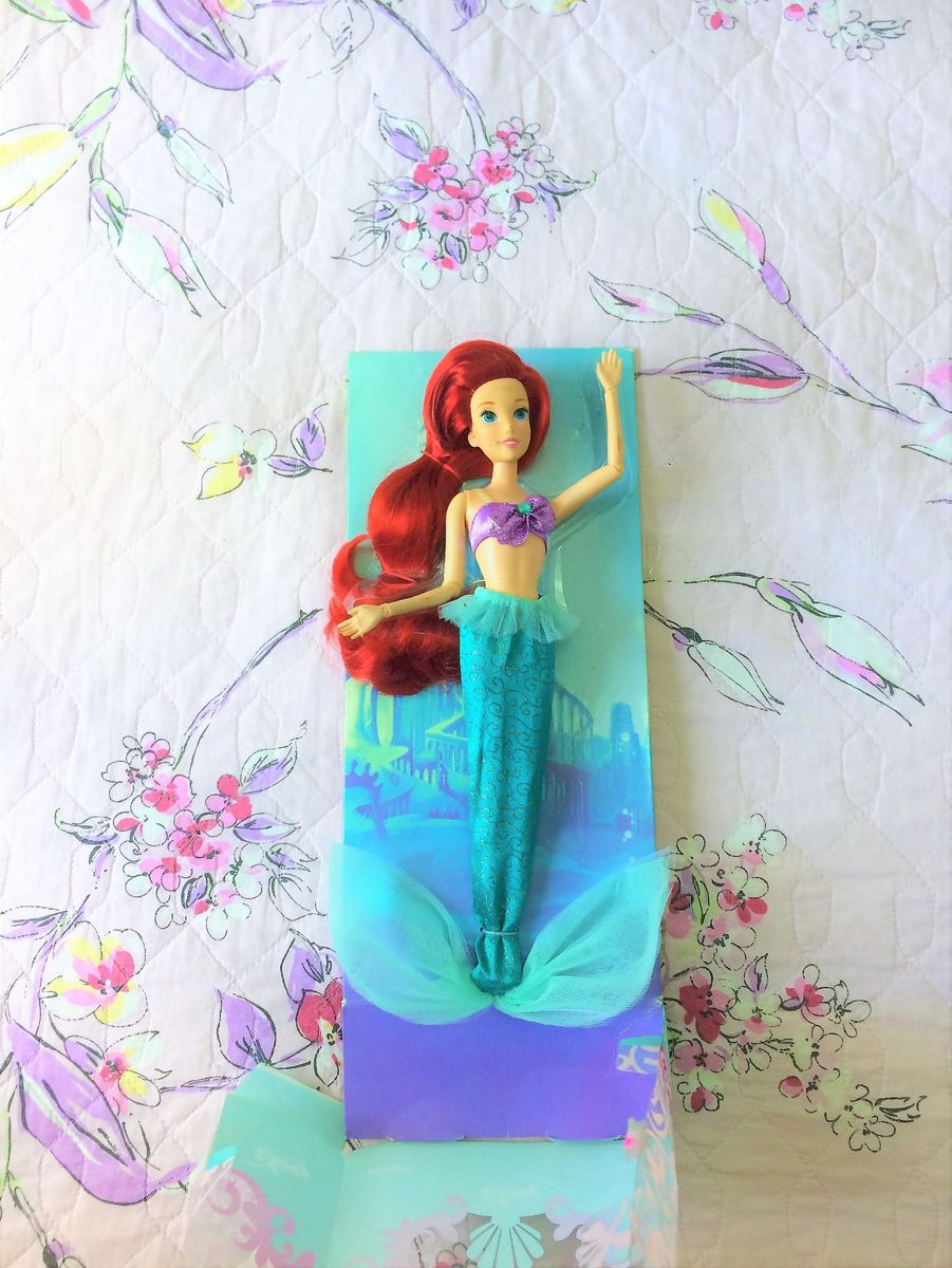 Boneca Ariel Original Disney | Brinquedo para Bebês Disney Nunca Usado ...