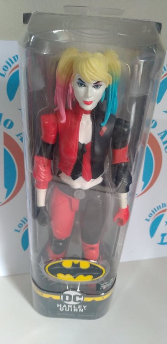 Boneca Arlequina Harley Quinn 30cm Dc Comics Original Sunny 1ª Edição ...