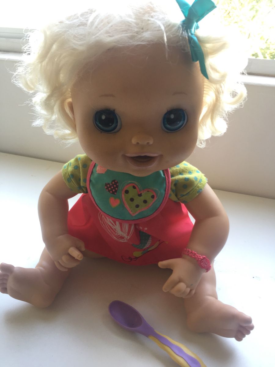 Boneca Baby Alive Comilona Brinquedo Para Bebes Baby Alive Usado Enjoei