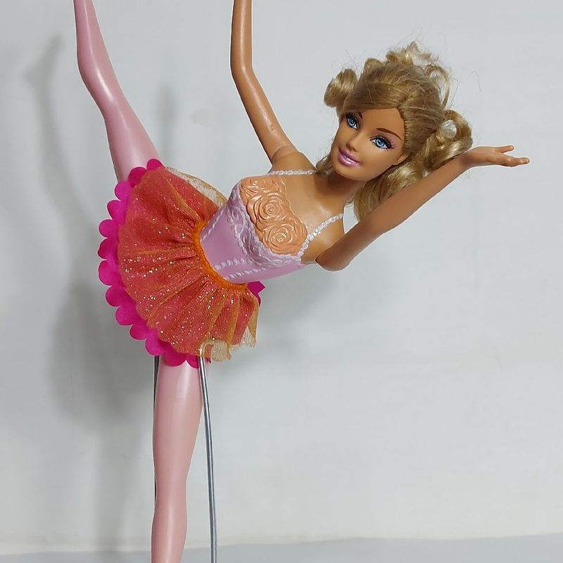 Boneca Antiga Barbie Bailarina Original Da Mattel Coleção Veja