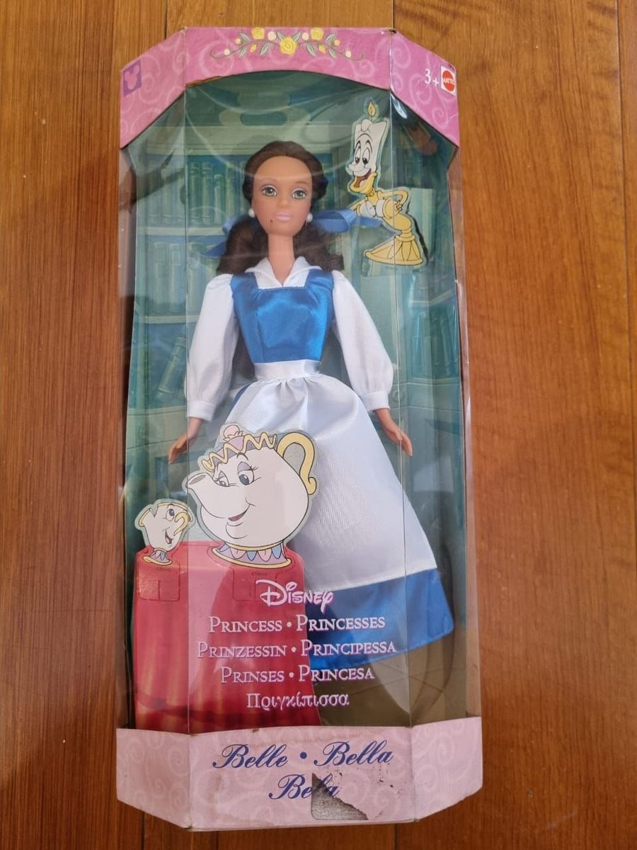 Boneca Barbie Bela e a Fera Disney | Produto Vintage e Retro Mattel ...