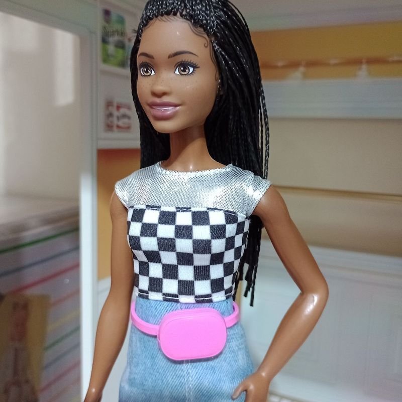 Boneca Barbie Negra Estúdio da Brooklyn Big City, Big Dreams Gyg40