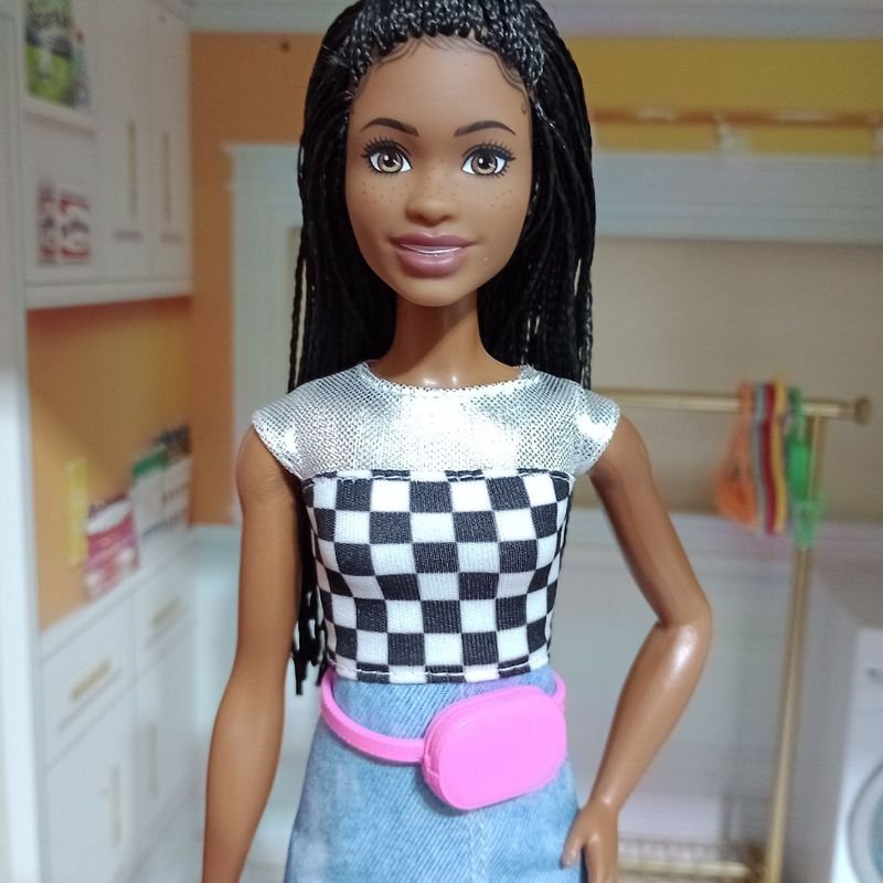 Boneca Barbie Negra Estúdio da Brooklyn Big City, Big Dreams Gyg40