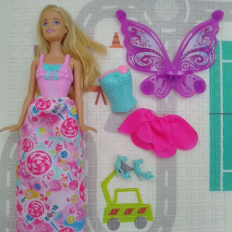 Barbie dreamtopia fairytale hot sale dress up doll