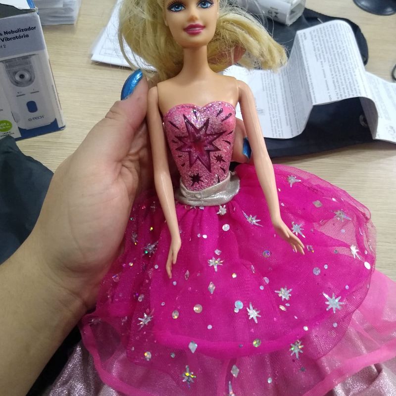 Boneca Barbie Fashion Fairytale Pink Magic Transformation In Paris 2009 |  Mattel Usado 108940295 | enjoei