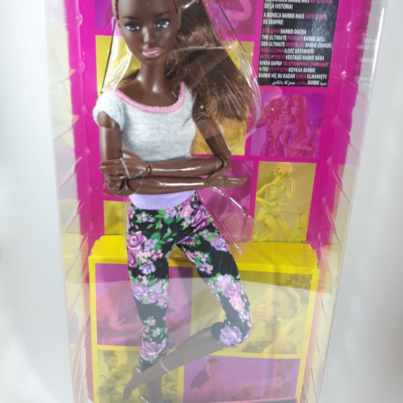 Boneca Barbie Feita para Mexer Negra - Made To Move Original | Brinquedo  Mattel Nunca Usado 36097470 | enjoei