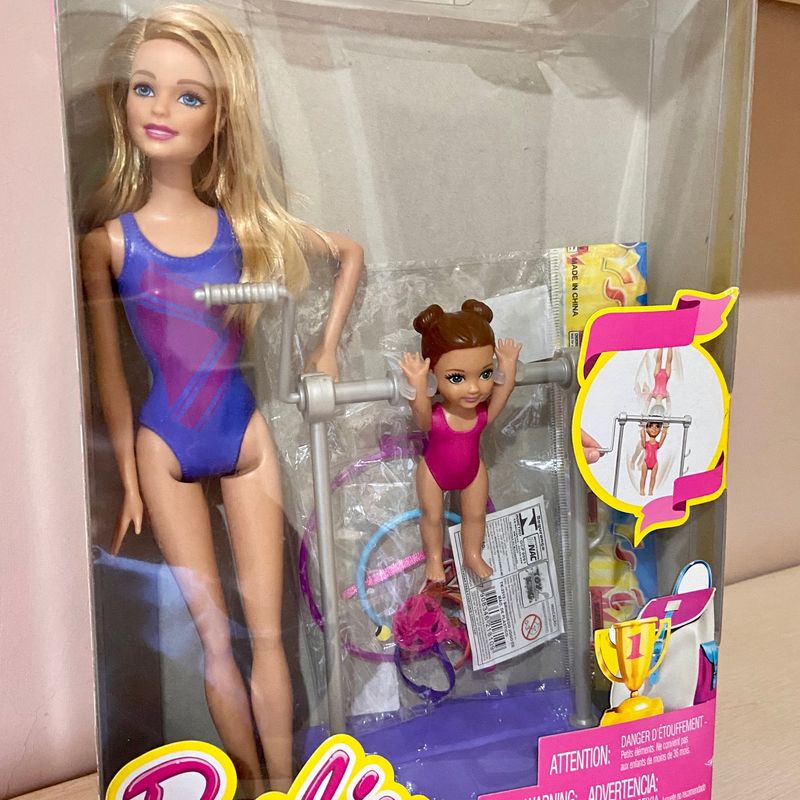 Mattel Boneca Barbie Coleção Quero Ser Ginasta Orginal Antiga Colecionável  Ginástica, Brinquedo Barbie Usado 91548663