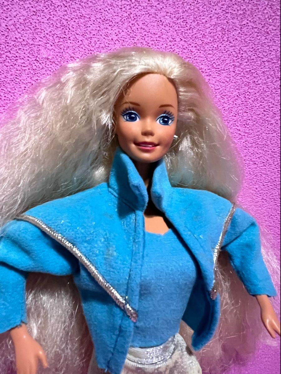 Boneca Barbie Mattel 1993 Western Stamping Rara | Brinquedo Barbie ...