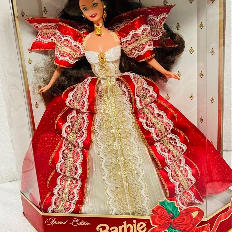 Happy holidays hot sale barbie 1997